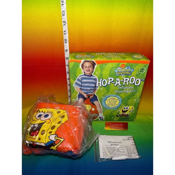 SpongeBob SquarePants Hop-A-Roo Hopping Ball - Picture 1 of 2